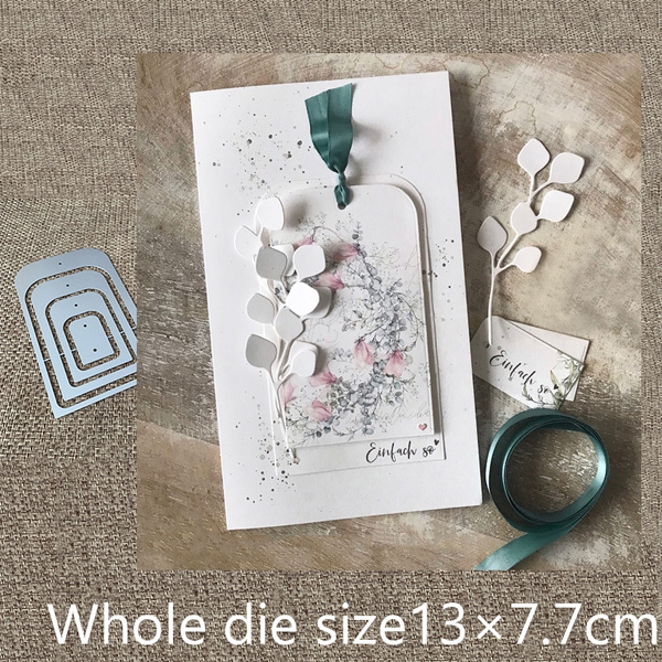 Scrapbooking Dies de Decoupe Fleur Metal Die Cutting Dies pour DIY Scrapbooking Album Paper Card Decor Craft Fablcrew