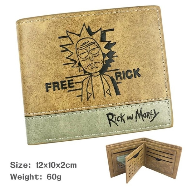 Rick & Morty Wallet Rick and Morty Gift Rick & Morty Gift Rick and Morty Wallet