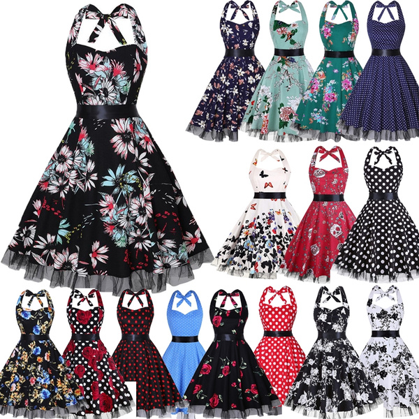 Wish rockabilly outlet dress