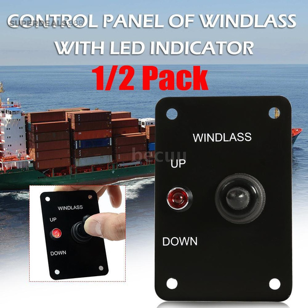 Windlass Control Panel with Toggle Switch Up-Down Toggle Switch Control ...