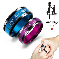 Steel, Fashion, Stainless, herkingring