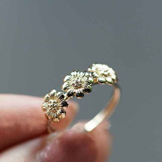 Sunflower sale promise ring