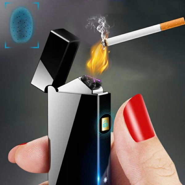 New Cigarette Lighter Metal USB Charging Lighter Rechargeable