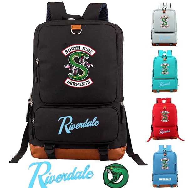 16''Riverdale Backpack School Bag Black - giftcartoon