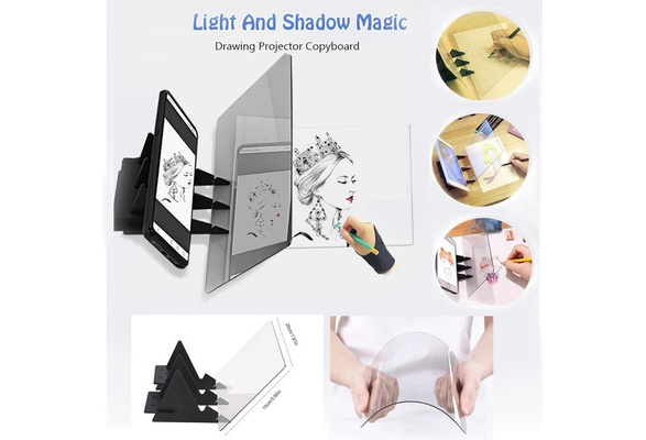 Volwco Optical Tracing Board DIY Drawing Tracing Pad Optical Projector Painting Copy Board Kit Optical Drawing Board Volwco Optical Tracing Board DIY Drawing Tracing Pad Optical Projector Painting Copy Board Kit Optical Drawing Board
