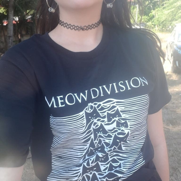 joy division cat shirt