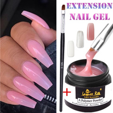 nail decoration, pink, uvnailgel, nailglitter
