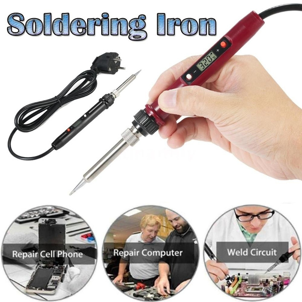 80W Professional LCD Digital Temperature Adjustable Electric Soldering