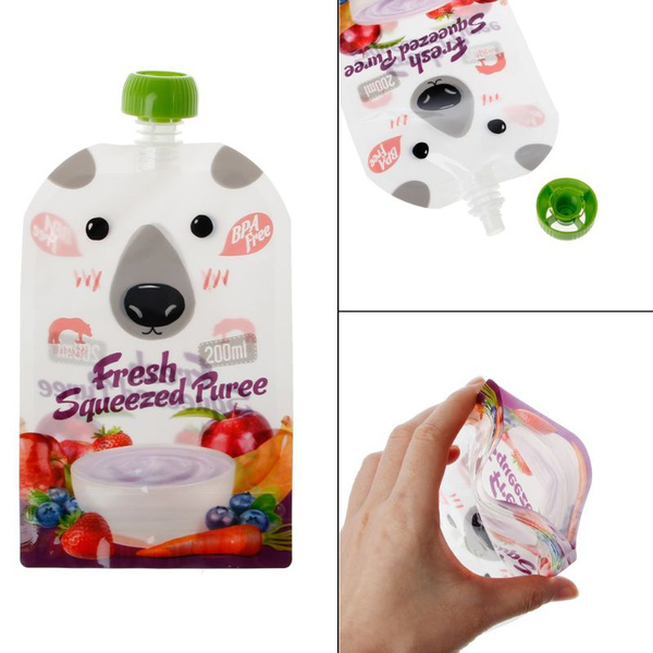 reusable weaning pouches