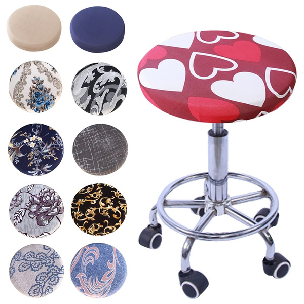 Home Bar Stool Cushions Seat Cover, Round Bar Stool Seat Covers