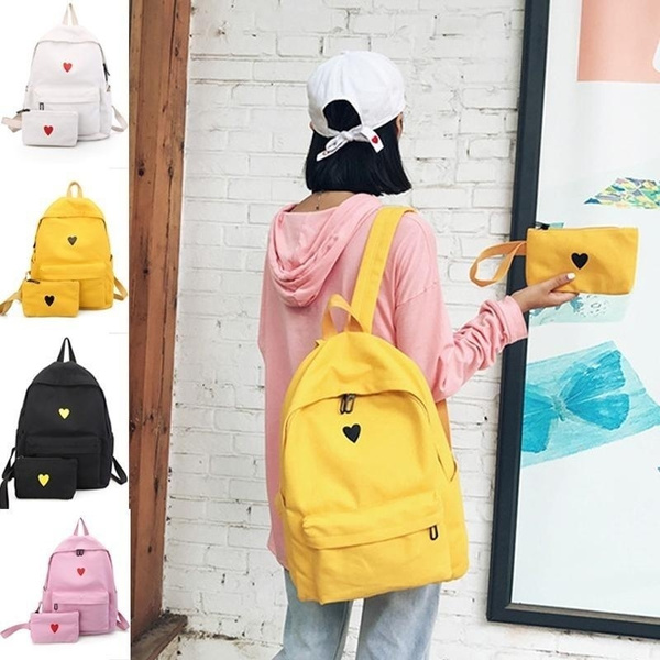 cute yellow backpacks for school