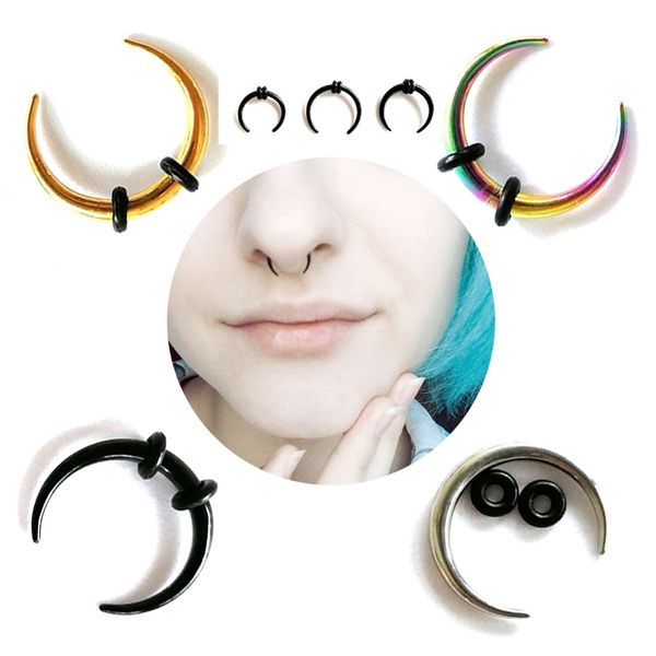 Horn septum clearance piercing