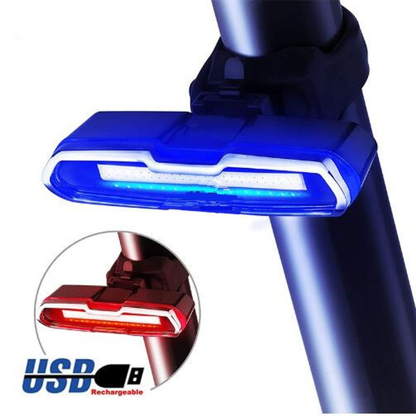 blue led bike light