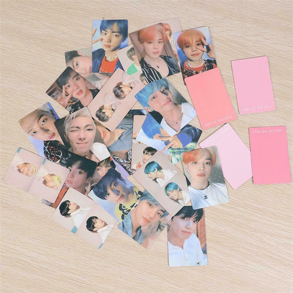 Persona Paper Photo Lomo Cards Photocards Kpop BTS Cards Bangtan Boys Suga Jimin Jungkook Photo JIMIN GOTH Perhk 13pcs//Set Kpop BTS MAP of The Soul