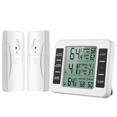 thermometerclock, Waterproof, Home & Living, refrigeratorthermometer