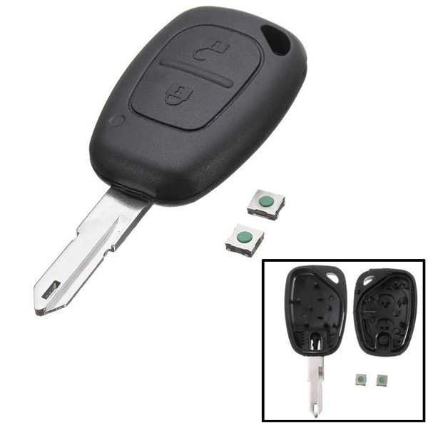 2 Buttons FOB Remote Key Shell Case For Renault Trafic Vivaro Master Kangoo 