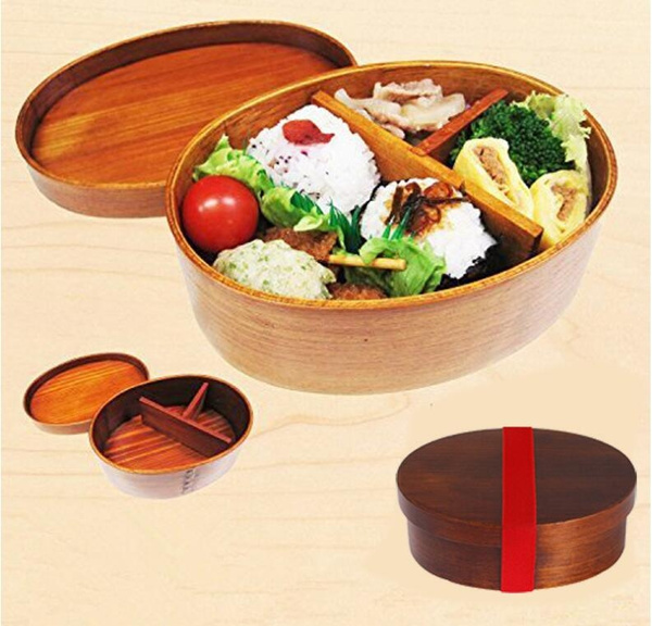 Japanese wooden back to school season lunch box lunch box student