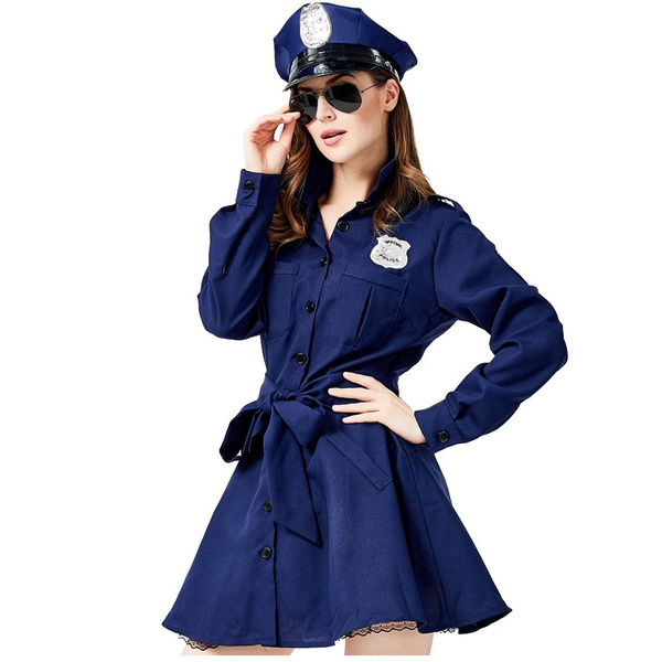 Women's police 2024 uniform fancy dress