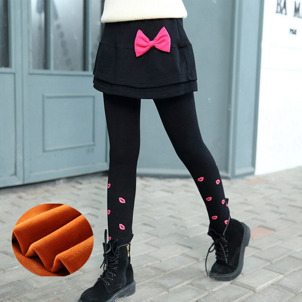 Children's Warm Winter Legging Pants