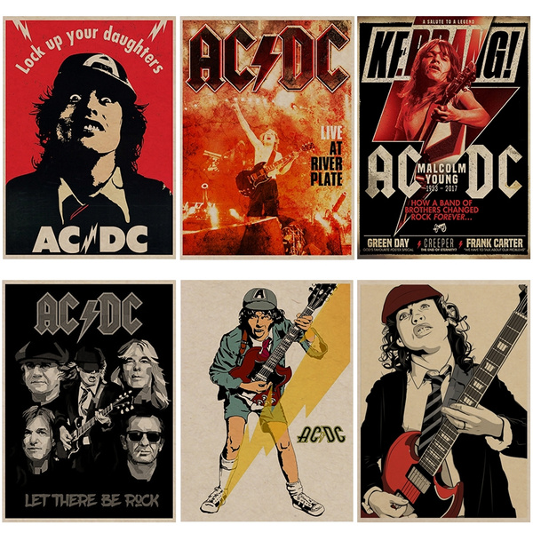 AC/DC Posters & Wall Art Prints