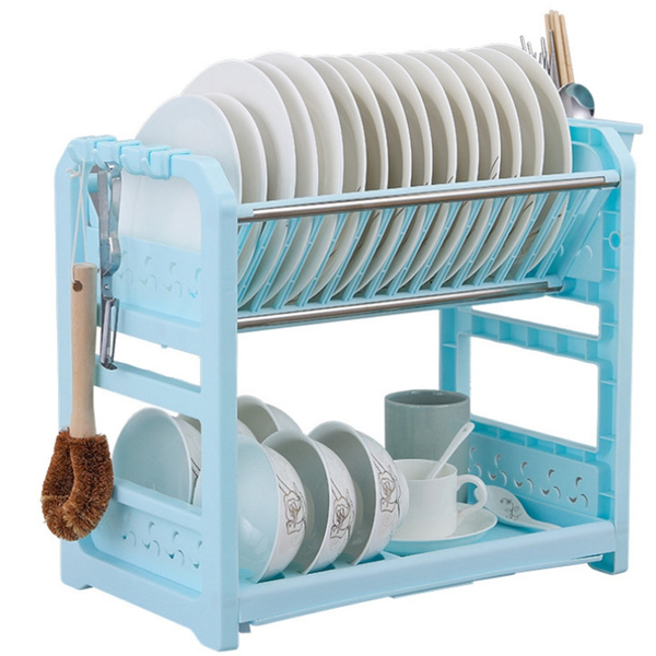 Kitchen Sink Dish Drying Rack Drainer Washing Holder Basket