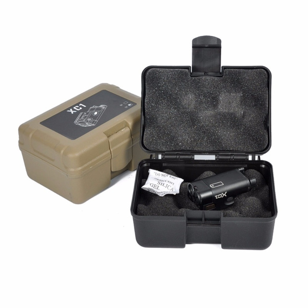 WADSN XC2 Ultra-Compact Tactical Flashlight + Red/Green Laser – For Pistol, Picatinny Rail, LED