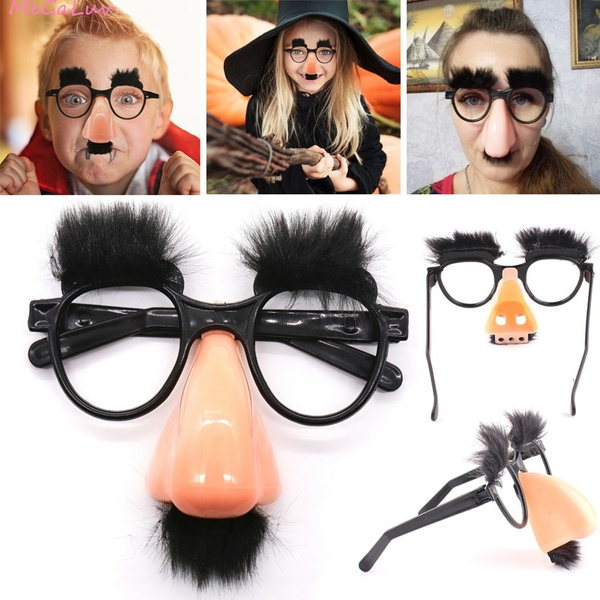 Funny glasses cheap with big nose