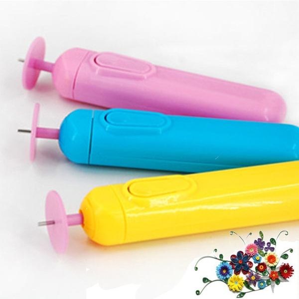 DIY Craft Paper Quilling Electric Quilling Pen Curling Winder Tool