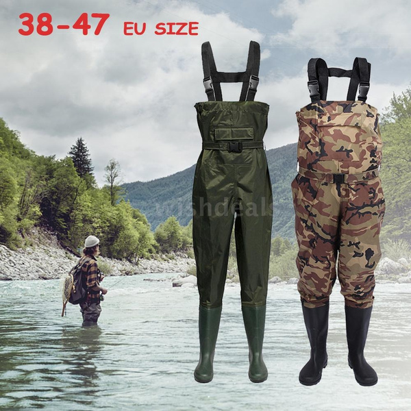 Chest Waders, Waterproof Fishing Hunting Waders for Men Women with