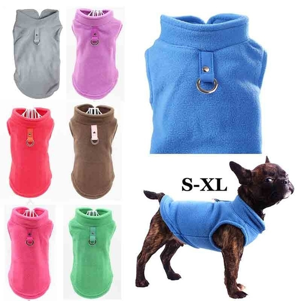 Pet Dog Clouthes for Small  Pet Fleece Cothes Coat Jacket Sweater Soft Warm 
