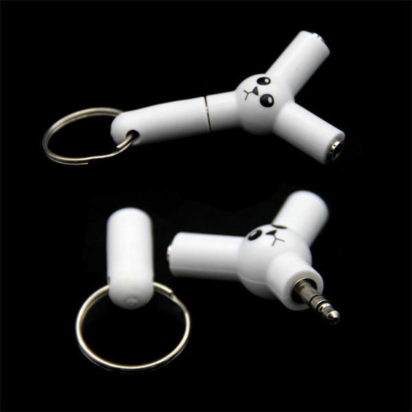 Cute 2025 headphone splitter