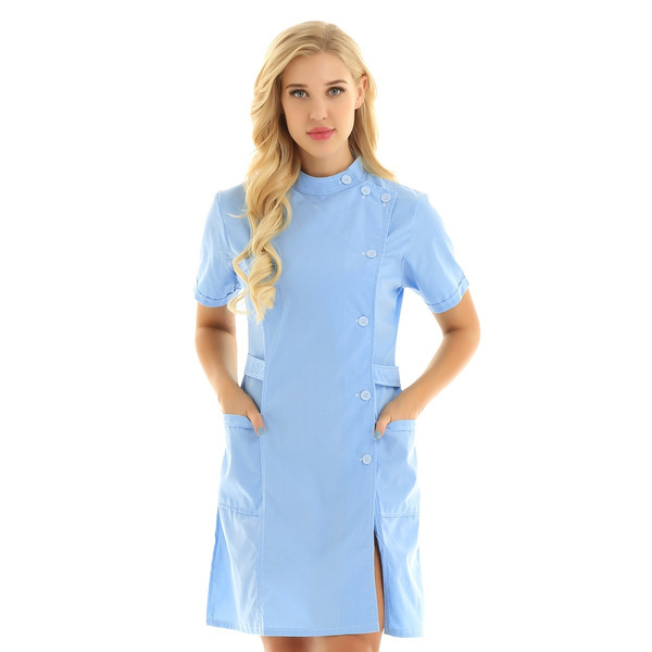 Womens Nurse Uniform Clothing Short 