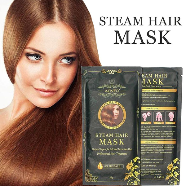 ALIVER Treatment Hair Coarse Preventing Hair Loss Automatic Repair  Smoothing Moisturizing Oil Heating Steam Hair Mask | Wish