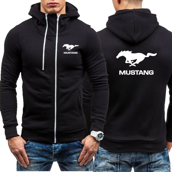 2019 New Fashion Winter Popular Men s Coat Ford Mustang Logo