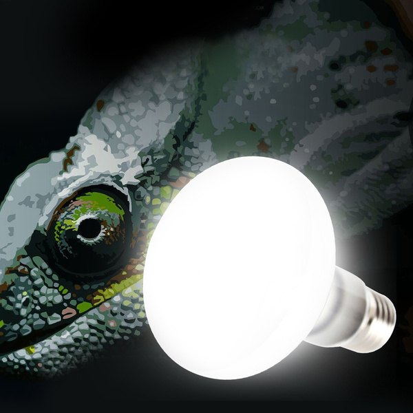 E27 220V Reptile Basking Light Heat Lamp Heater UVB/UVA Halogen Bulb 50/75/100W 