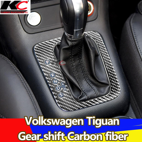 Fit For Volkswagen Tiguan 2017-2021 Black Titanium Console Gear Shift Cover Trim Fit For Volkswagen Tiguan 2017-2021 Black Titanium Console Gear Shift Cover Trim