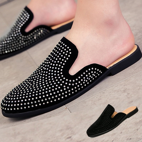 mens dress shoes slippers