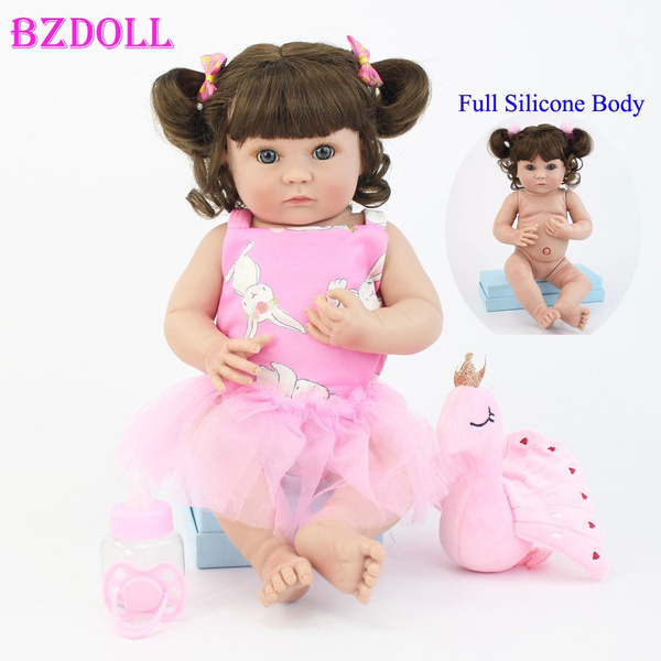 Gifts Full Body Soft Reborn Baby Dolls Vinyl Silicone Realistic