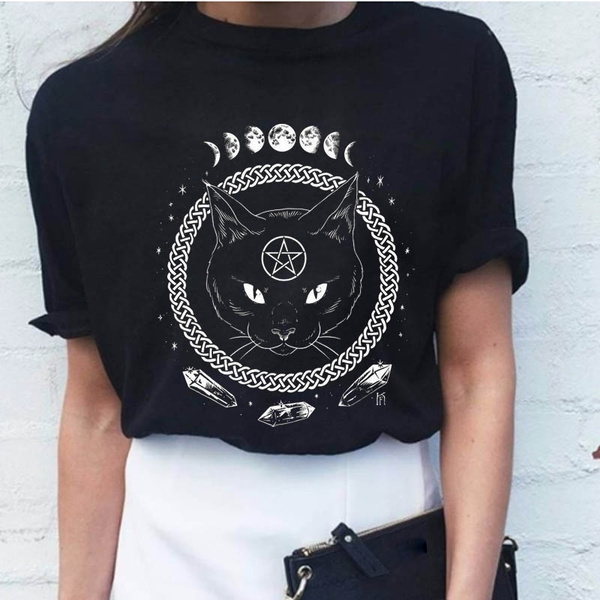 cat moon phase shirt