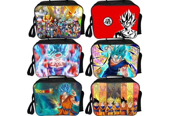 Dragon Ball Z Goku School Backpack Insulated Lunch Bag Pen Case Shoulder Bag Lot 