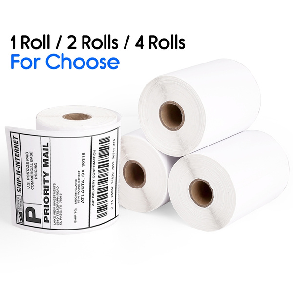 1/2/4 Rolls 4XL Labels Compatible 