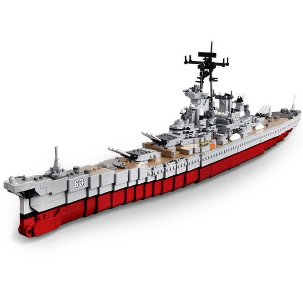 Lego iowa 2024 class battleship