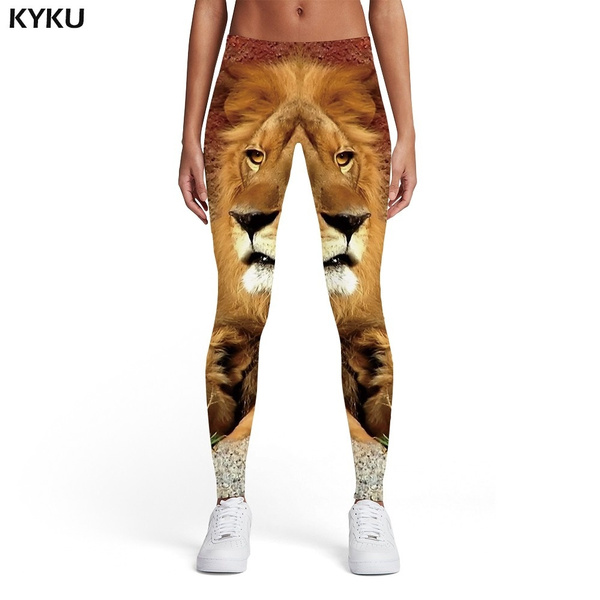 Lion 2025 print leggings