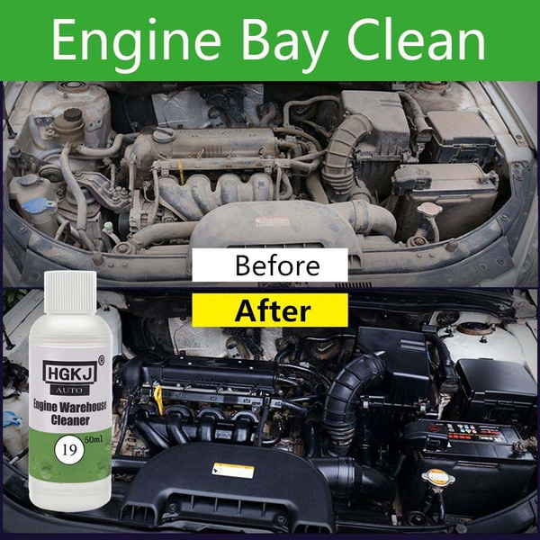 HGKJ Automotive Engine Bay Cleaner Car Motor Room Cleaner Powerfully Remove  Grease And Dust