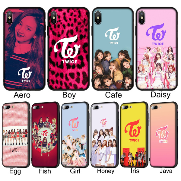 T178 Twice Mina Momo Kpop Soft Silicone Phone Case For Iphone Xr X Xs Max 6 6s 7 8 Plus 5 5s Se Black Cover For Huawei P30 P20 Pro Lite Tpu