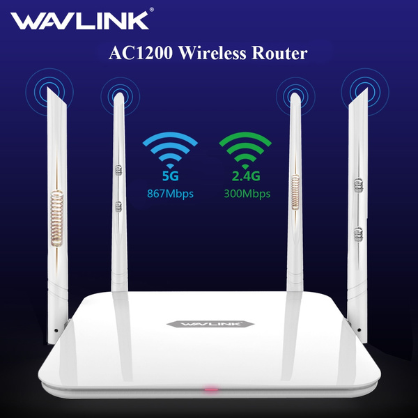 Wavlink 1200Mbps Wireless Router 5G/2.4G Dual Band Antenna AC1200 Wifi