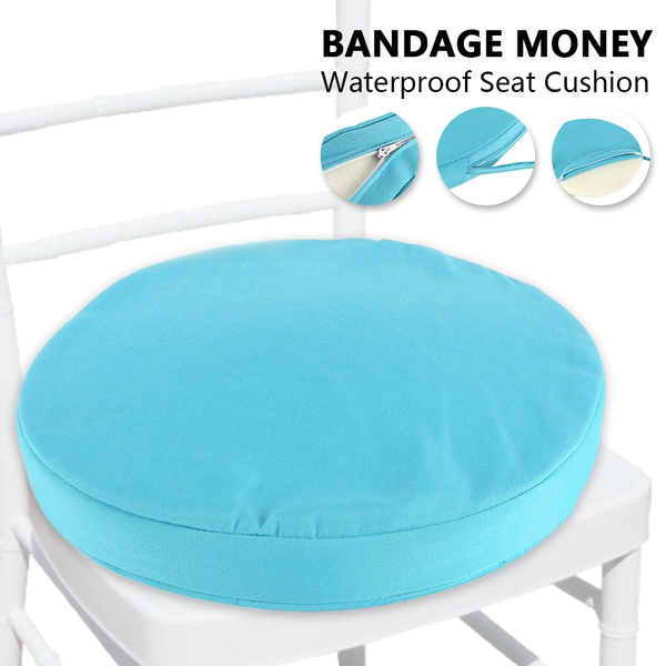 Garden Patio Round Seat Pads Chair, Large Round Patio Chair Cushions