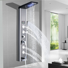 Shower, bathampshowerfaucet, led, Shower Faucets