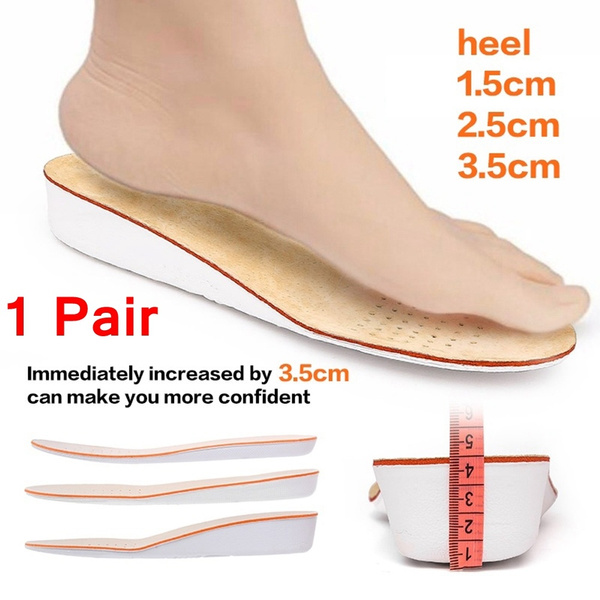 Orthotic Pain Relief Leather Latex Insole Foot Health Care Shoes Pads