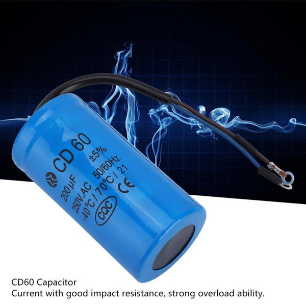 Air Compressor Motor Capacitor CD60 Run Capacitor Run Capacitor With